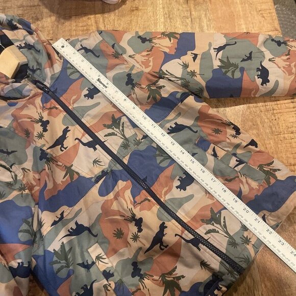 Carter's Boys Classic & Unique Camo rain coat jacket size 8 Dinosaurs - Picture 7 of 10
